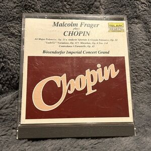 😉Bundle Days😉 Vintage 1983 Telarc Records CD Malcolm Frager Plays Chopin